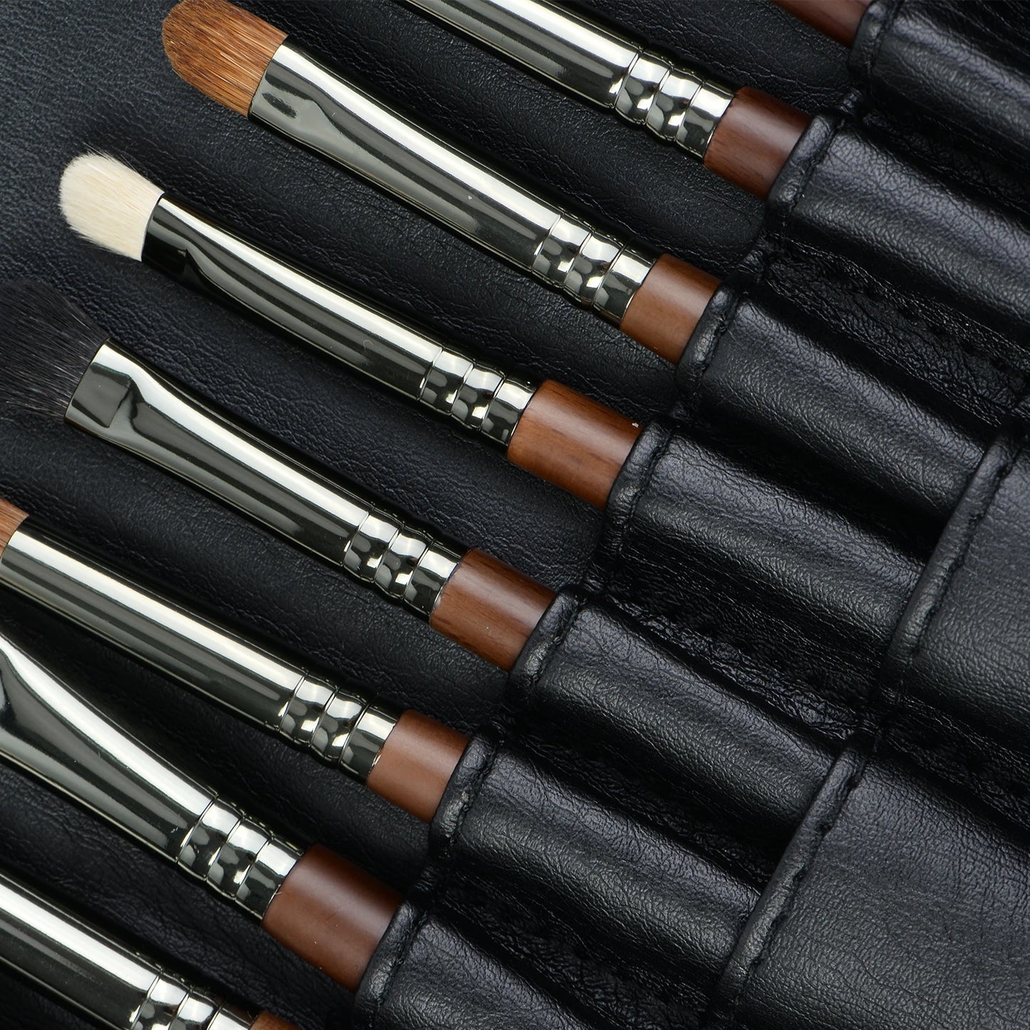 24 Pockets Black Multi-function Makeup Brushes Bag Professional Cosmetic Tools Storage Holder for Brushes dlya kistey organayzer