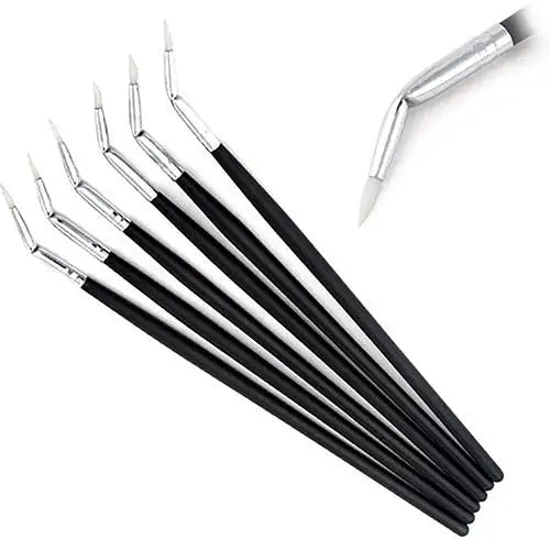 Professional Cosmetic Soft Angled Tip Elbowed Eye Liner Eyeliner Brush Makeup Beauty Tool Kit Hot precision cosmetic tools