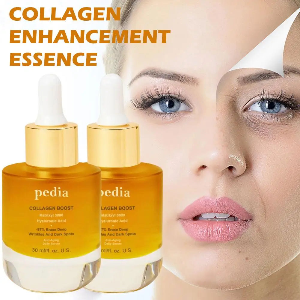 30ml Pedia Advanced Collagen Boost Anti Aging Serum Face Mosturizure Tightening Lifting Collagen Face Serum For All Skin