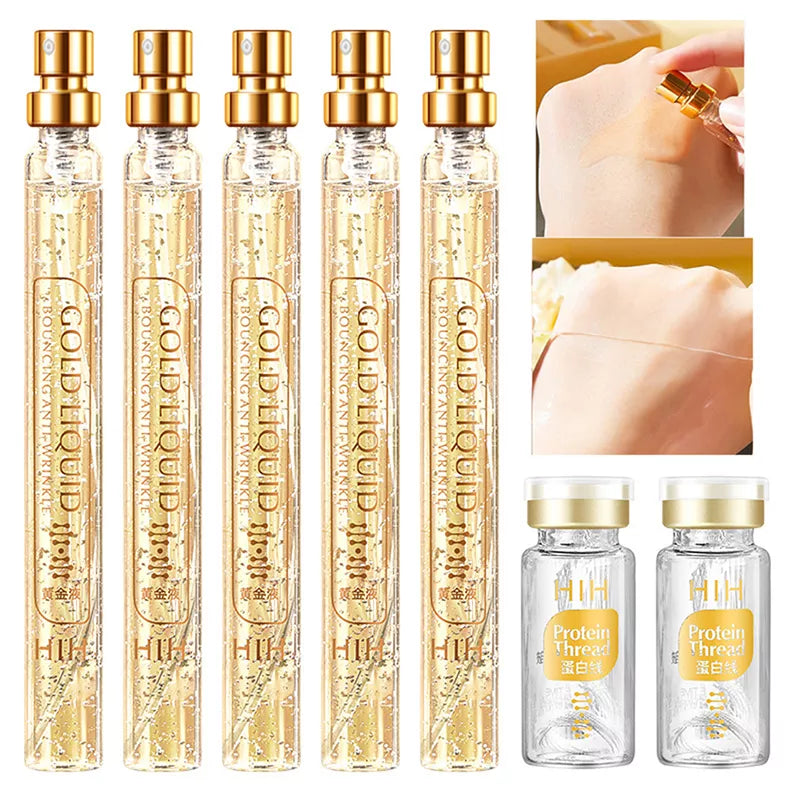 Protein Thread Lifting Set Face Filler Absorbable Collagen Protein Thread Firming Anti-aging Smoothing Firming Moisturizing